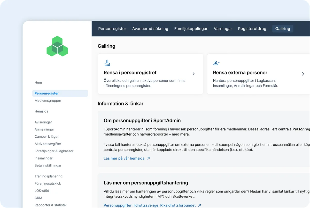 Nyhet i Sportadmin: Dela dokument med rätt personer – direkt i appen!