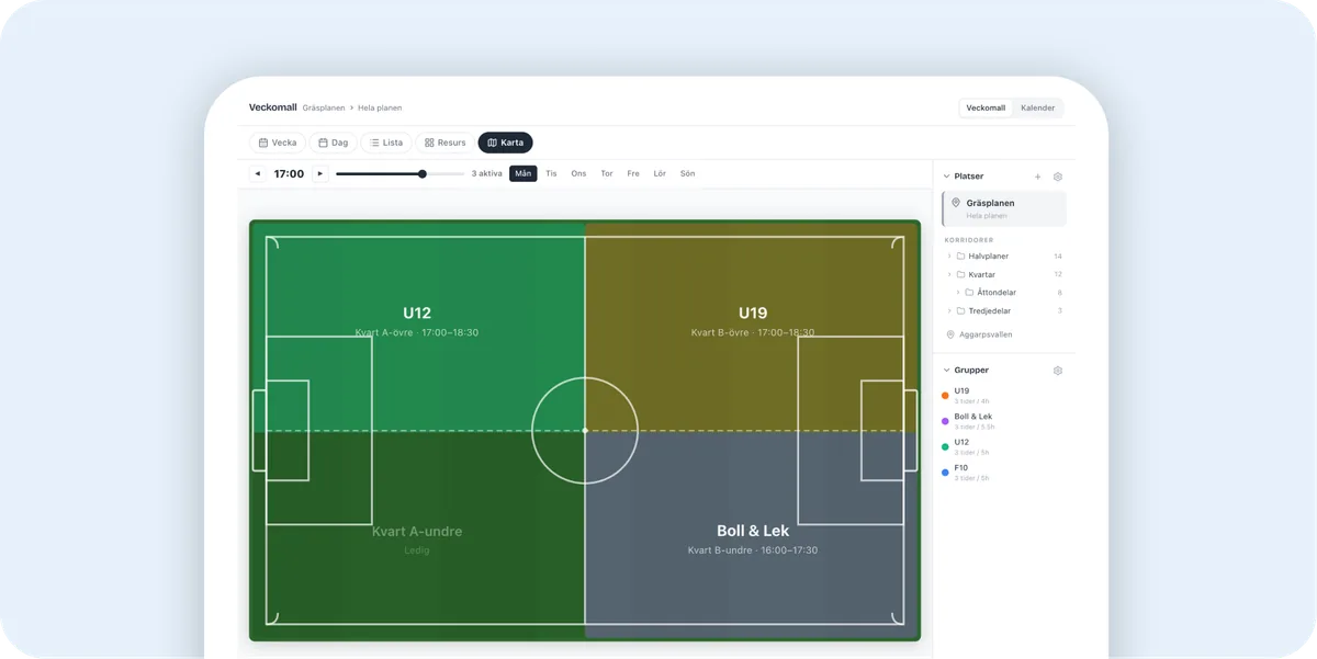 Produktnytt: Sportadmin 3 på gång, Schemaläggning och status på integrationer